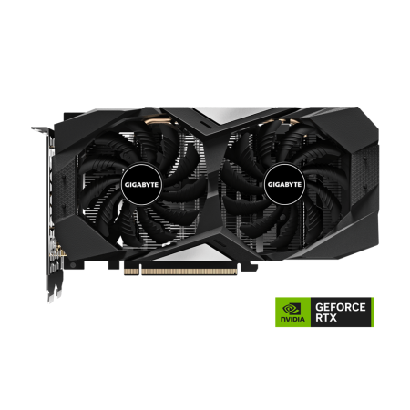 GIGABYTE NVIDIA GEFORCE RTX 2060 6GB GDDR6 Rev 2.0 Graphics Card - Black
