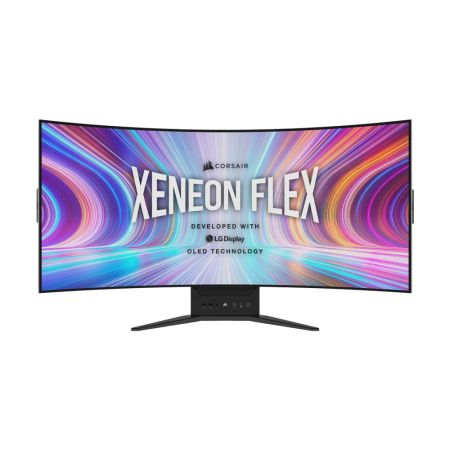 CORSAIR XENEON FLEX 45 Inch WQHD OLED 240Hz Bendable Gaming Monitor - Black