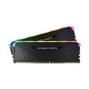 CORSAIR VENGEANCE RGB RS 64GB (2 x 32GB) DDR4 DRAM 3600MHz C18 Memory Kit - Black