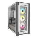 CORSAIR iCUE 5000X RGB Mid Tower Case - White