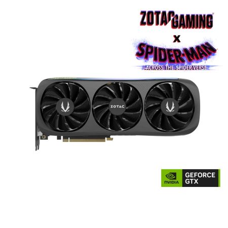 ZOTAC GAMING NVIDIA GEFORCE RTX 4070 Ti AMP AIRO SPIDERMAN 12GB GDDR6X Graphics Card - Black