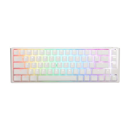 DUCKY ONE 3 SF HOT SWAP Blue Switch Wired RGB Mechanical Gaming Keyboard - Aura White