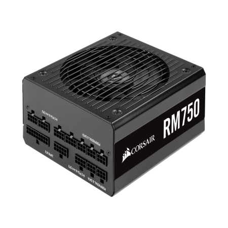 CORSAIR RM Series RM750 750W Gold Fully Modular Power Supply - Black