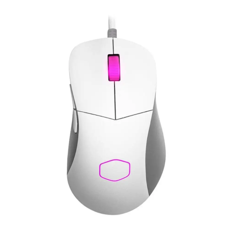COOLER MASTER MM730 RGB Wired Gaming Mouse - White Matte