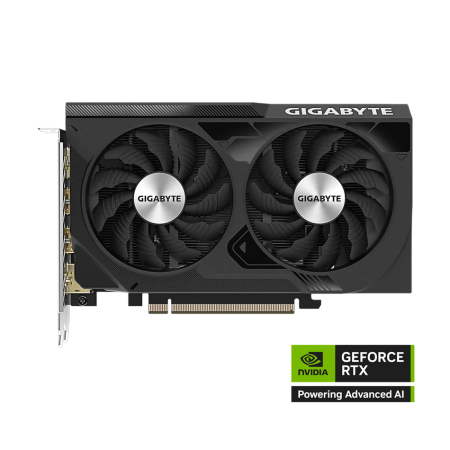 GIGABYTE NVIDIA GEFORCE RTX 4060 WINDFORCE OC 8G GDDR6 Graphic Card - black