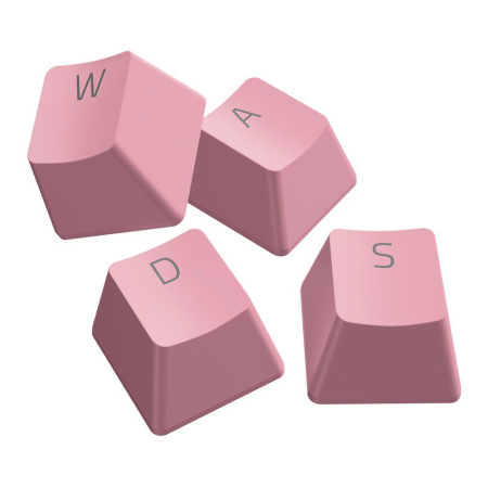 Razer PBT Keycap + Coiled Cable Upgrade Set - Quartz Pink