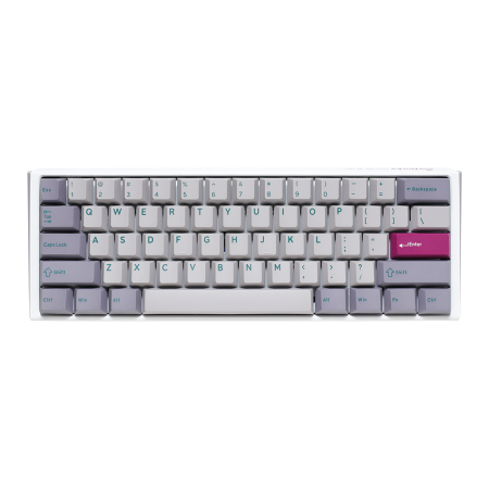 DUCKY ONE 3 MINI PBT HOT SWAP Blue switch Cherry RGB Wired Mechanical Gaming Keyboard - Mist