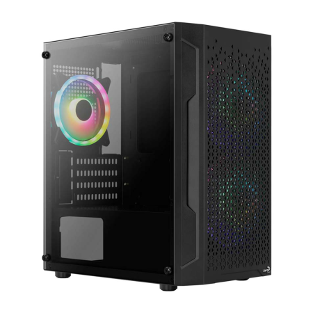 Aerocool Trinity V3 Mini ITX Case - Black