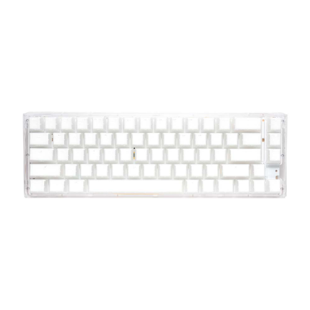 DUCKY ONE 3 SF HOT SWAP Blue Switch Wired RGB Mechanical Gaming Keyboard - Aura White