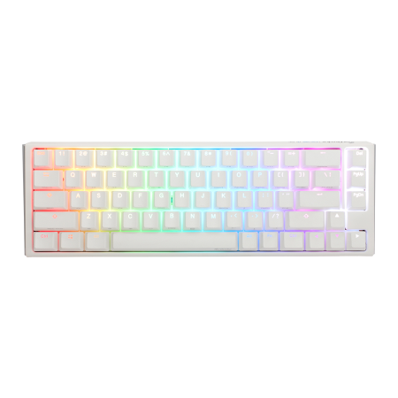 DUCKY ONE 3 HOT SWAP Red Switch Wired RGB Mechanical Gaming Keyboard - Aura White