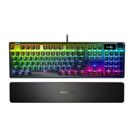 STEELSERIES APEX 7 RGB Red Switch Wired Mechanical Keyboard - Black