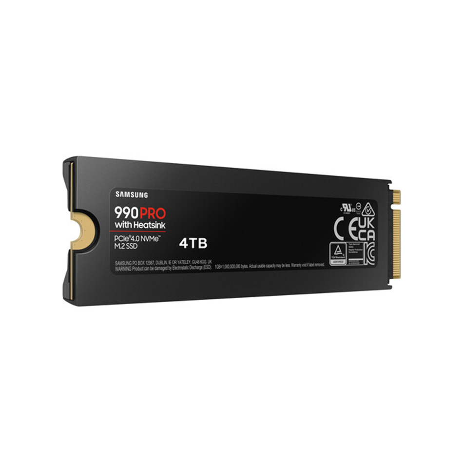 SAMSUNG 990 PRO With Heatsink PCIe 4.0 NVMe SSD 4TB